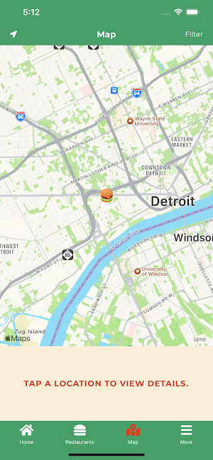 Detroit Burger Week Screenshot 2