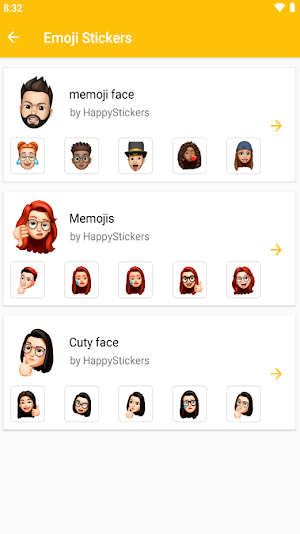 Emoji Stickers, Smiley Memoji Screenshot 0