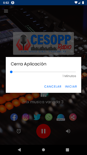 CESOPP Radio Screenshot 3