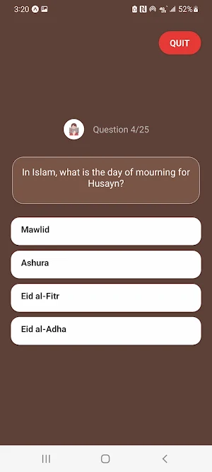 Theology Quiz Screenshot 0