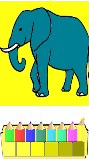 Easy colouring pages for kids Screenshot 1