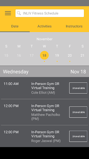 INLIV Fitness Screenshot 2