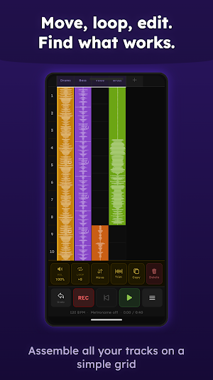 Skatch - Music Grid Recorder Screenshot 1
