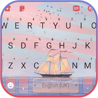 Aesthetic Sailing Keyboard Background