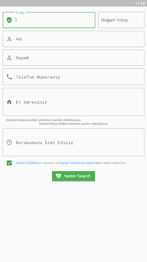 Eller Bir Derneği - Yardım Screenshot 1