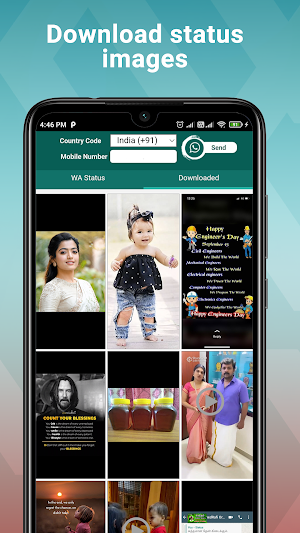 Status downloader for WAApps Screenshot 0