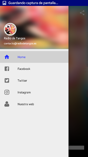 Radio de Tangos Screenshot 2