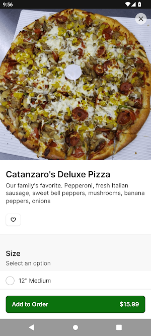 Catanzaro's Pizza & Subs Screenshot 2