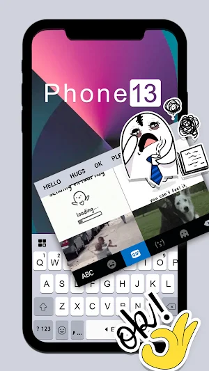 Phone 13 Midnight Theme Screenshot 2