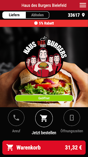 Haus des Burgers Bielefeld Screenshot 0