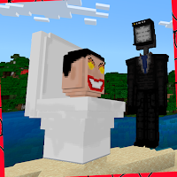 War Skibidi toilet mod in MCPE