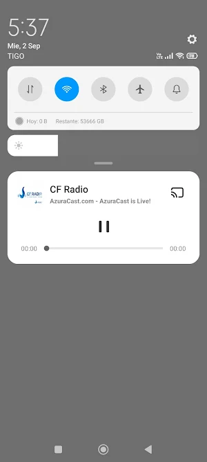 CF Radio Screenshot 2
