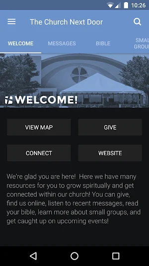The Church Next Door App Screenshot 0