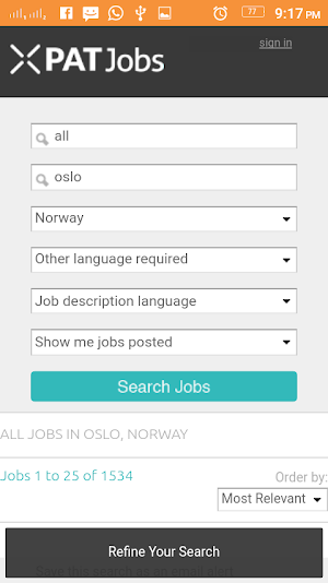 Jobs In Norway Screenshot 2