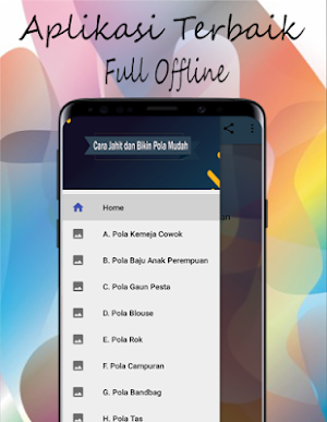 Cara Jahit Mudah dan Bikin Pola Offline Screenshot 1