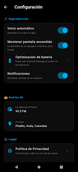 La Máxima Pitalito Screenshot 3