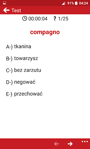 Italian - Polish Screenshot 3