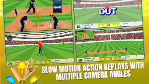 Cricket Match 3d Bat Ball Game Screenshot 3