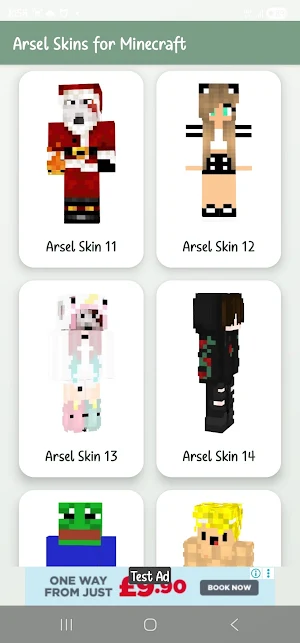 Arsel Skins for Minecraft Screenshot 2