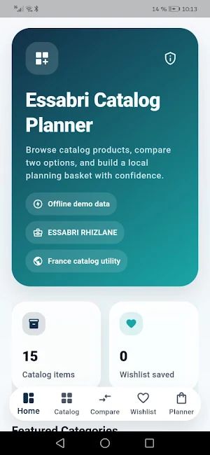 Essabri Catalog Planner Screenshot 0
