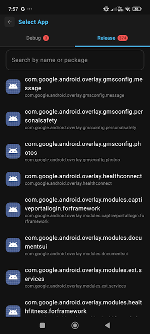 LogDroid: Logcat Debug Viewer Screenshot 1