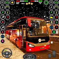 Bus Driving Games -Snow Bus 3D