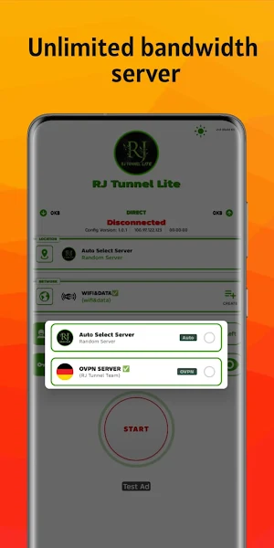 RJ Tunnel Lite Screenshot 3