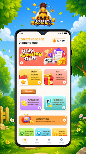 Redeem Code App – Diamond Hub Screenshot 0