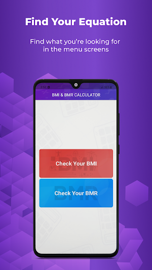 BMI & BMR Calculator Screenshot 1