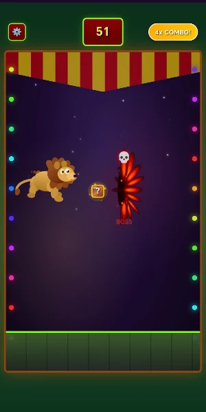 Flame Leap Lion: Circus Run Screenshot 2