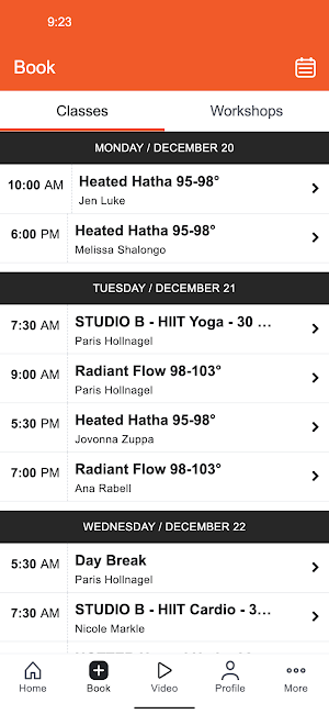 Hot Yoga Om Screenshot 1