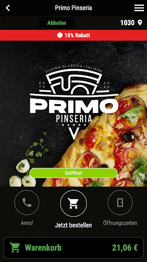 Primo Pinseria Screenshot 0