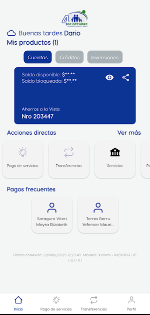 4 de Octubre en línea. Screenshot 2