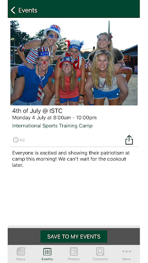 International Sports Camp Screenshot 1