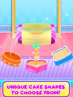 Ice Cream Cake Frozen Dessert baking Chef Screenshot 2