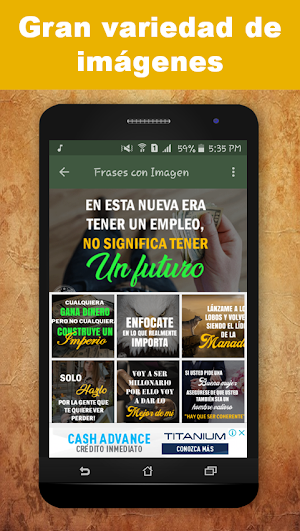 Mentes Millonarias Frases Screenshot 0