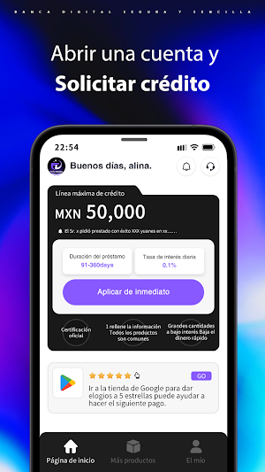 Futu Dinero- Préstamo Rápido Screenshot 0