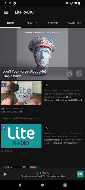 Lite RADIO Screenshot 1