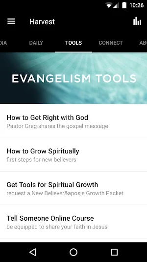 Harvest: Greg Laurie Screenshot 2