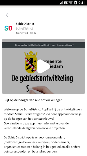 SchieDistrict BouwApp Screenshot 2