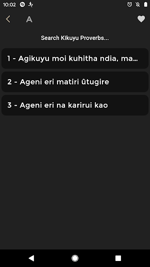Kikuyu Proverbs Screenshot 2