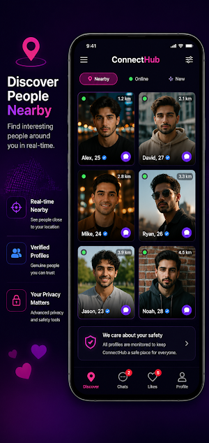 ConnectHub – Meet,Chat&Connect Screenshot 1
