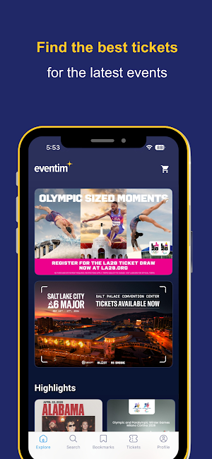 EVENTIM CA: Tickets for Events Screenshot 0