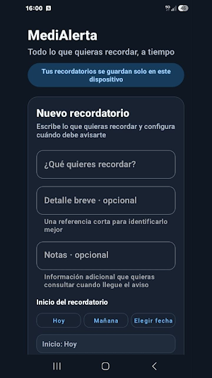 MediAlerta Screenshot 0