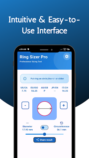 Ring Sizer Pro - مقاس الخاتم Screenshot 1