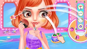 Baby Girl Salon Makeover - Dress Up & Makeup Game Screenshot 2