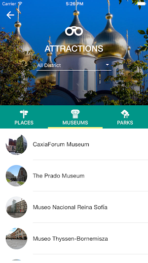 Madrid Travel Guide Screenshot 1