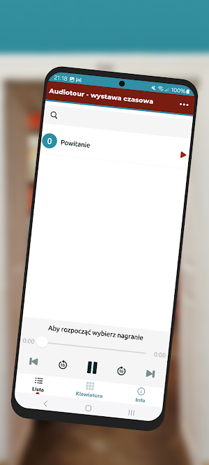 Audiotour - wystawa czasowa Screenshot 1