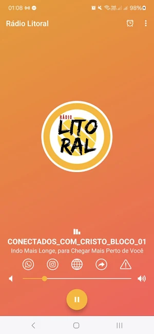 Rádio Litoral Screenshot 1