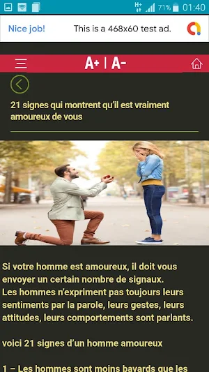 Attirer un homme et le séduire pour s'engager Screenshot 1